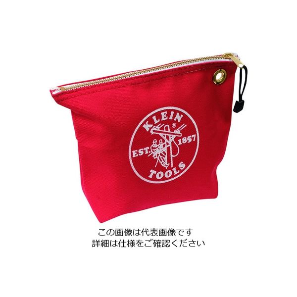 クラインツールズ KLEIN ツールポーチ レッド 5539RED 1個 206-3491（直送品）