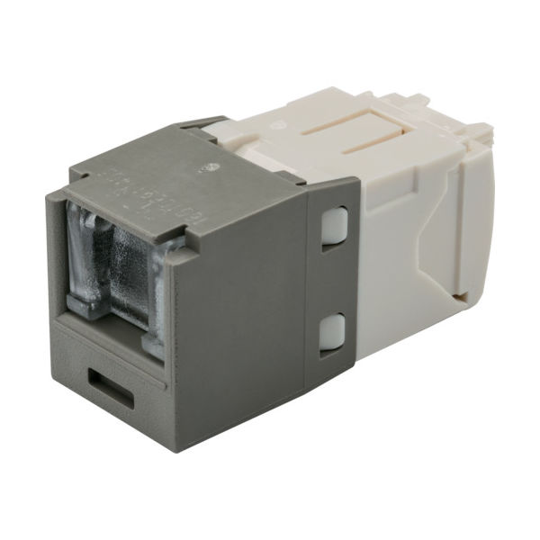 パンドウイットコーポレーション PANDUIT カテゴリ6 シャッター付モジュラージャック ライトグレー CJH688TGIG 1個（直送品）