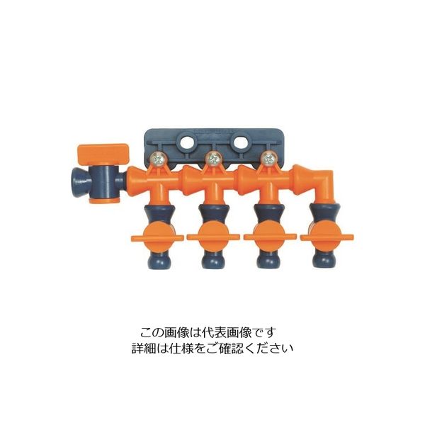 ロックライン LOCーLINE 1/4”フローコントロールマニフォルド NL21198 1袋(1個) 174-1950（直送品）