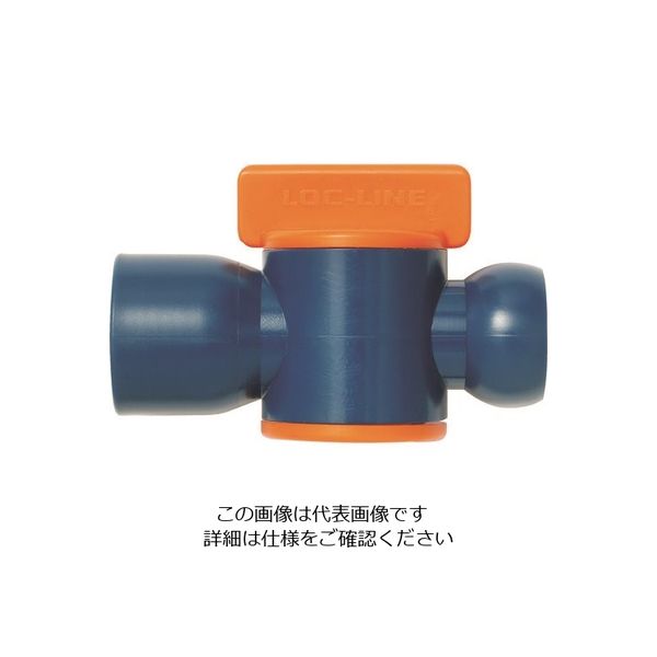 ロックライン LOCーLINE 1/2”NPT雌ねじバルブ×2ケ NL32093 1袋(2個) 174-1922（直送品）