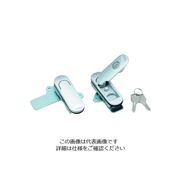 スガツネ工業 SUGATSUNE (140010998)MS843ー2ー2 スイングハンドル 鍵穴シャッター付 MS843-2-2 1個（直送品）