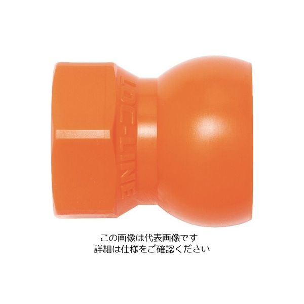 ロックライン LOCーLINE 3/8”SAEフレアナットアダプター×4本(1/2”システム) NL51823 1袋(4個)（直送品）