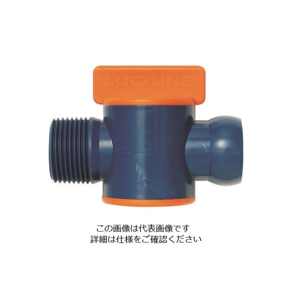 ロックライン LOCーLINE 3/4”NPT雄ねじバルブ×2ケ NL61516 1袋(2個) 171-9886（直送品）