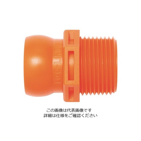 ロックライン LOCーLINE 3/4”NPTコネクター×50ケ NL69545 1袋(50個) 174-1897（直送品）