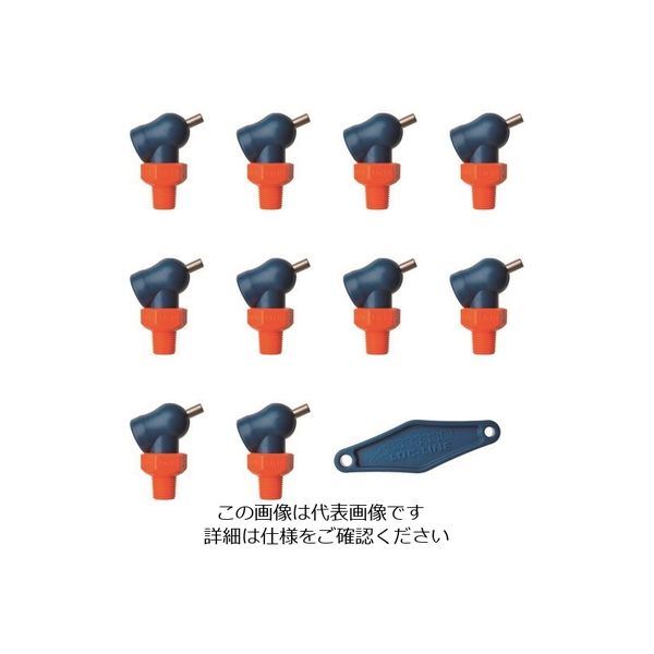 ロックライン LOCーLINE 1/8”XR HPTノズル φ3.0x6.4mm ねじ付 x10ケ NL79049 1袋(10個)（直送品）