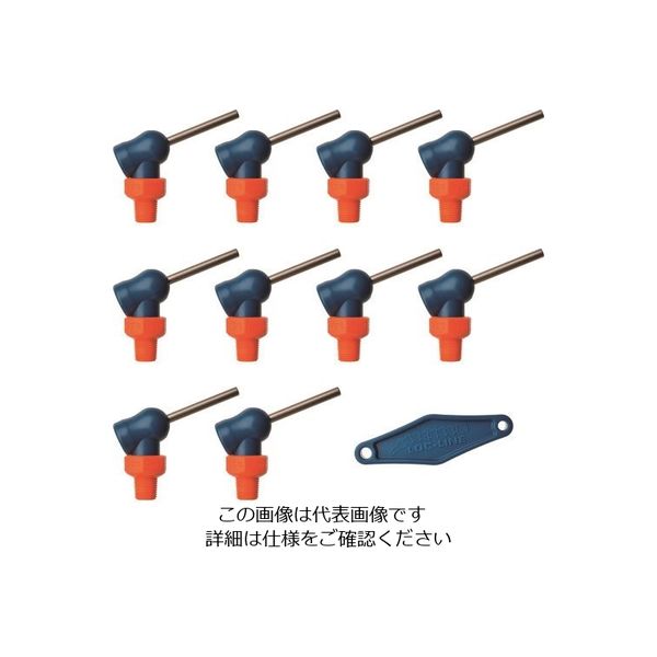 ロックライン LOCーLINE 1/8”XR HPTノズル φ3.0x31.8mm ねじ付 x10ケ NL79051 1袋(10個)（直送品）