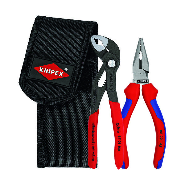 KNIPEX コブラセット ポンププライヤー+ペンチ 002072V06 1セット 195-5277（直送品）