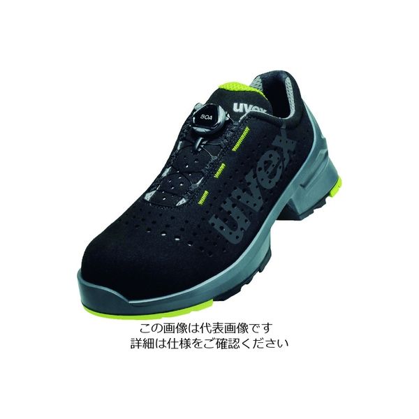 ウベックス UVEX 作業靴 ウベックス1 パーフォレーテッド シューズ S1 SRC 6565538 1足 206-7697（直送品）