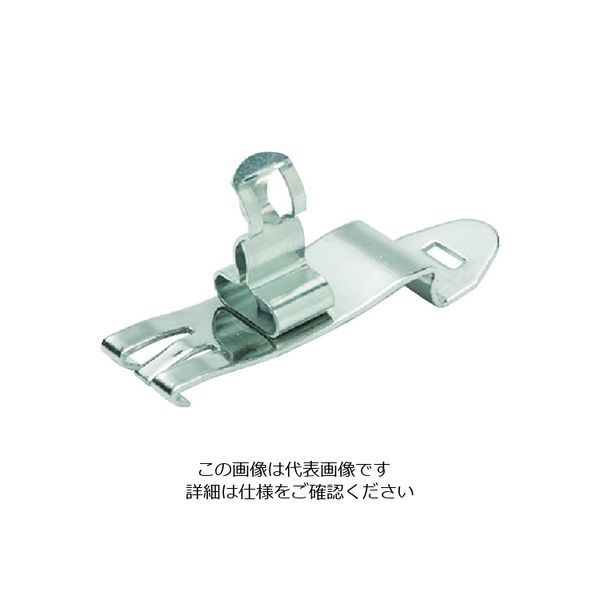 EMC対策 シールドクランプ シールド径7ー18mm DINレール35mm クリップ付 10個入り 1030-012 1袋(10個)（直送品）