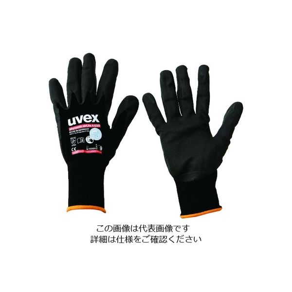 UVEX（ウベックス） UVEX ニトリル背抜き手袋 フィノミック エアライト A ESD XL 6003870 1双 206-7430（直送品）