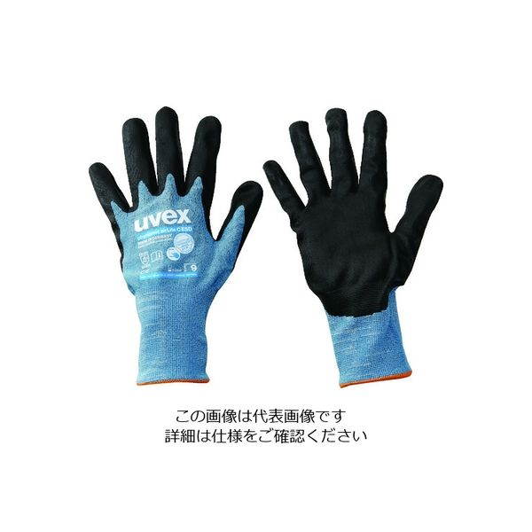 ウベックス UVEX 耐切創手袋 フィノミック エアライト C ESD XL 6008470 1双 206-7440（直送品）