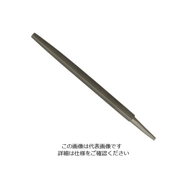 ツボサン 鉄工ヤスリ 350mm 三角 油目 SA350-04 1本 852-8699（直送品）