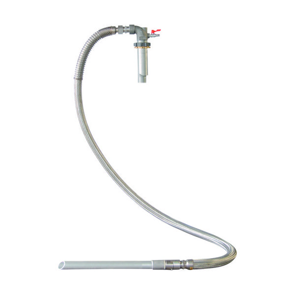 アクアシステム 吸入専用 エア式ドラムポンプ 溶剤 薬品 回収 APDQ1-25AS 1台 124-9137（直送品）