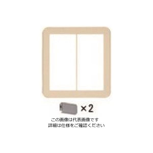 パナソニック Panasonic ワイド21簡易耐火SWプレートベージュ WTC7324F 1セット(10個) 159-2478（直送品）