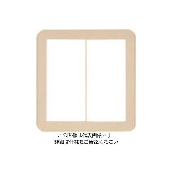 パナソニック Panasonic ワイド21簡易耐火SWプレートベージュ WTC7326F 1セット(10個) 157-6784（直送品）