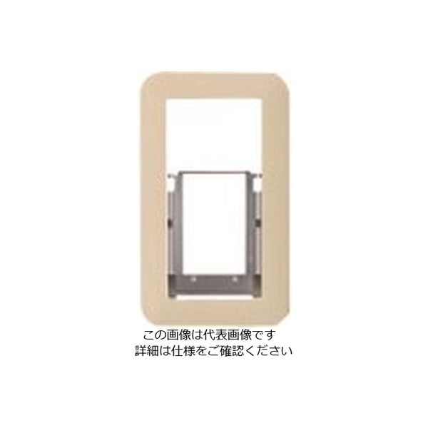 パナソニック Panasonic ワイド21簡易耐火SWプレートベージュ WTC7512F 1セット(10個) 157-5217（直送品）