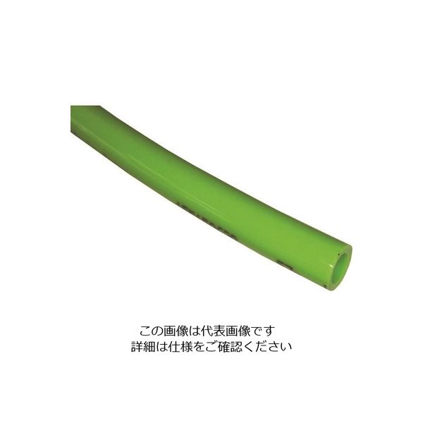 千代田通商 チヨダ タッチチューブTP 12mm/100m ライトグリーン TP-12LG 100M 1本 167-6277（直送品）