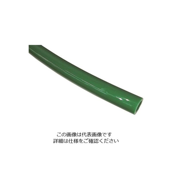 千代田通商 チヨダ タッチチューブTP 10mm/100m 緑 TP-10G 100M 1本 167-6264（直送品）
