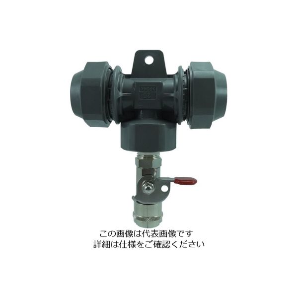 千代田通商 チヨダ 配管システムメスチーズMPS付(25A) 25-04FT-MPS 1個 818-7248（直送品）