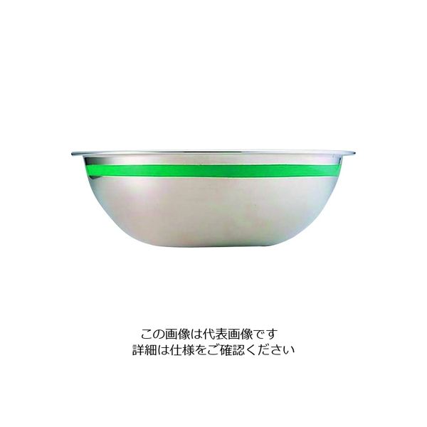 藤井器物製作所 TKG SA18ー8カラーライン ボール 36cm グリーン ABC8840 1個 188-6157（直送品）