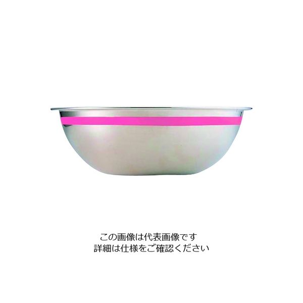 藤井器物製作所 TKG SA18ー8カラーライン ボール 39cm ピンク ABC8841 1個 186-3886（直送品）