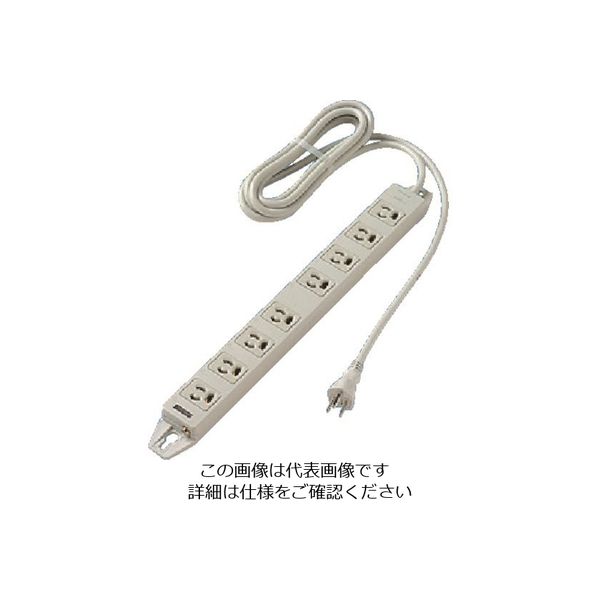 パナソニック Panasonic OAタップ(接地15A抜け止め形)(8コ WCH24383H 1個 159-7321（直送品）