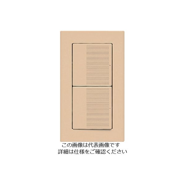 パナソニック Panasonic コスモワイドダブルSW用ハンドル・ベージ WT3002F 1セット(10個) 158-1473（直送品）