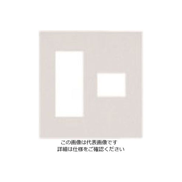 パナソニック Panasonic ワイド21コンセントP4コ用(3+1コ) WTF8074F 1セット(10個) 158-9267（直送品）