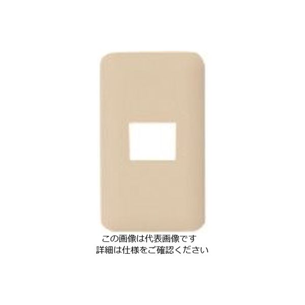 パナソニック Panasonic ワイド21コンセントプレート簡易耐火 WTF7701F 1セット(10個) 157-3516（直送品）