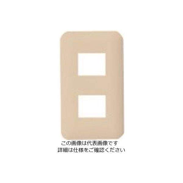 パナソニック Panasonic ワイド21コンセントプレート簡易耐火 WTF7702F 1セット(10個) 159-0849（直送品）