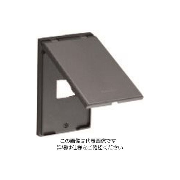 パナソニック Panasonic ワイド21金属防滴Pコンセント1コ用 WTF7801K 1セット(5個) 159-0857（直送品）