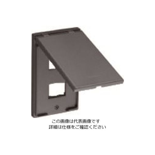 パナソニック Panasonic ワイド21金属防滴Pコンセント2コ用 WTF7802K 1セット(5個) 159-4066（直送品）