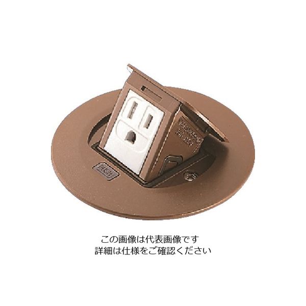 パナソニック Panasonic F型アップコン丸型アース付オーク DU1102DK 1個 157-5331（直送品）