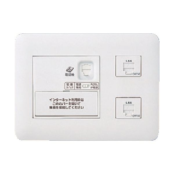 パナソニック Panasonic ひらいてねット+プラス3箇所用 WTF35725W 1個 158-7691（直送品）