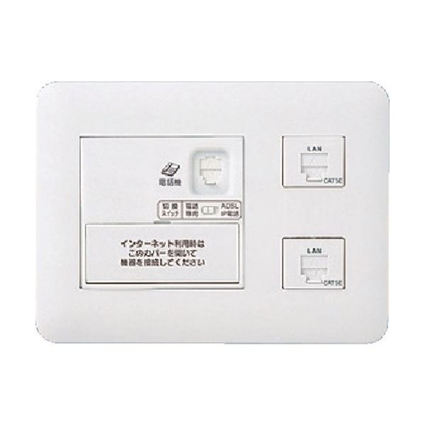 パナソニック Panasonic ひらいてねット+プラス4箇所用耐火 WTF35736W 1個 158-7670（直送品）