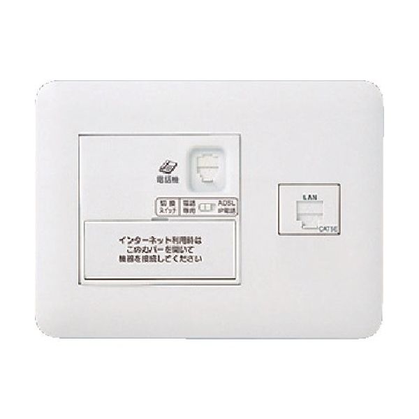 パナソニック Panasonic ひらいてねット+プラス2箇所用W WTF35715W 1個 158-6071（直送品）