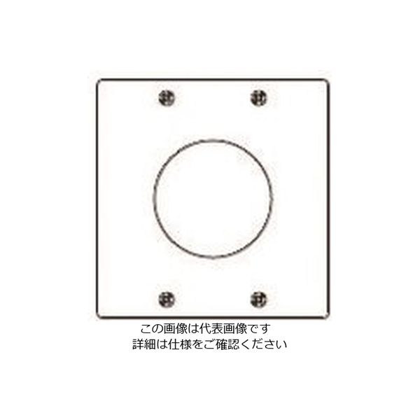 パナソニック Panasonic FCステンレス埋込φ58コンセントP WN9615K 1セット(5個) 157-9963（直送品）