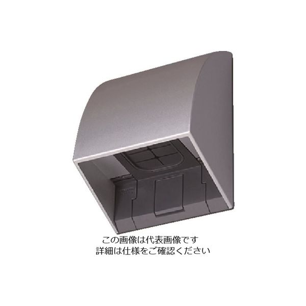 パナソニック Panasonic スマート防雨入線カバー WP9631S 1セット(5個) 158-1520（直送品）
