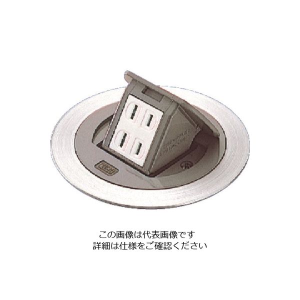 パナソニック Panasonic F型アップコン丸型ビル用2コ用グレー DU1100HT 1個 159-7342（直送品）