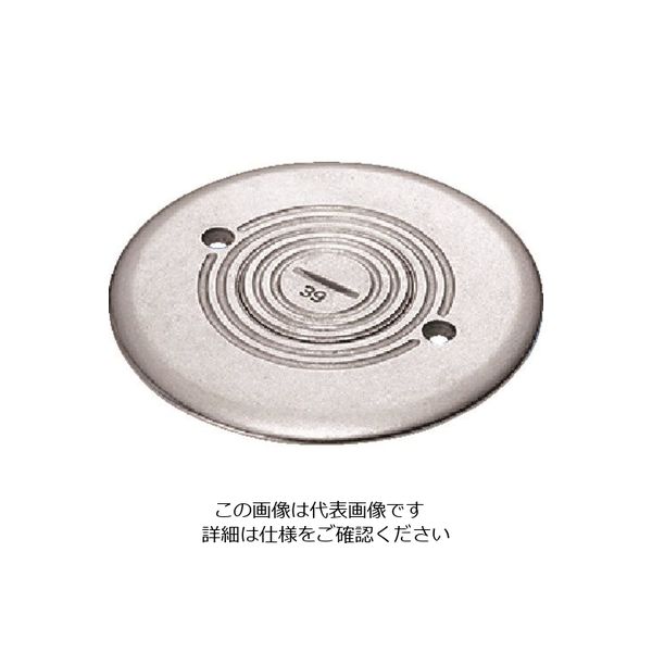 パナソニック Panasonic フロアプレート固定型シルバー丸型39 DUK7002 1個 159-7333（直送品）