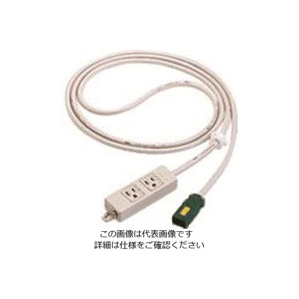 パナソニック Panasonic ハーネスOAタップ接地3m2コ口グレー WFA6532HG 1個 159-5690（直送品）