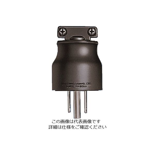 パナソニック Panasonic UL・CSA接地15Aキャップ125V WZ6811 1セット(10個) 158-9568（直送品）