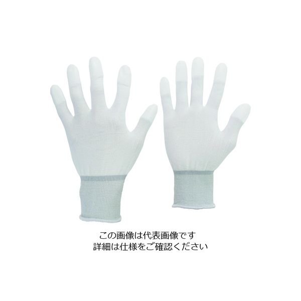 ミドリ安全 検査・組立用手袋 (指先コート)MCGー701N L 10双入 MCG701N-L 1袋(10双) 194-8682（直送品）