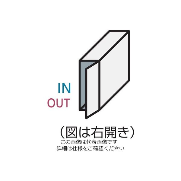 パナソニック Panasonic 宅配ボックスCOMBO スリムタイプ前出し右開き ホワイト CTNR4010RWS 1台 858-7478（直送品）