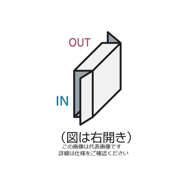 パナソニック Panasonic 宅配ボックスCOMBO スリムタイプ後出し左開き ホワイト CTNR4011LWS 1台 858-7482（直送品）