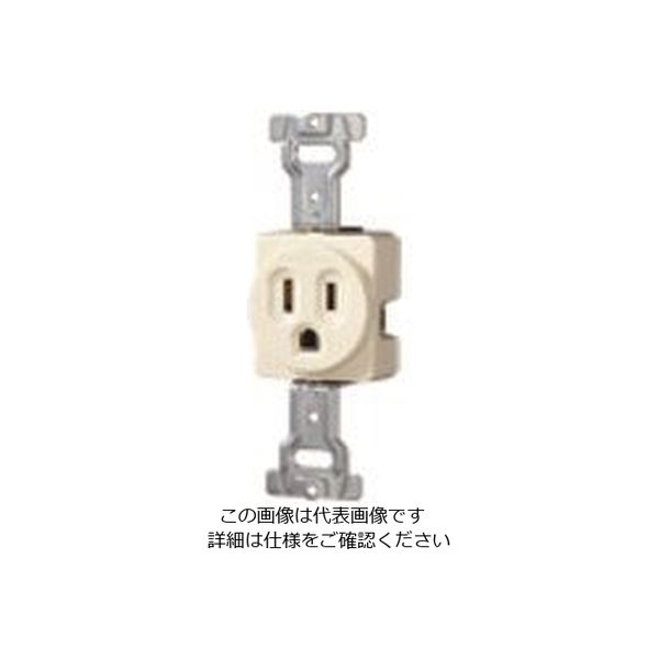 パナソニック（Panasonic） Panasonic 接地15A埋込コンセント・W