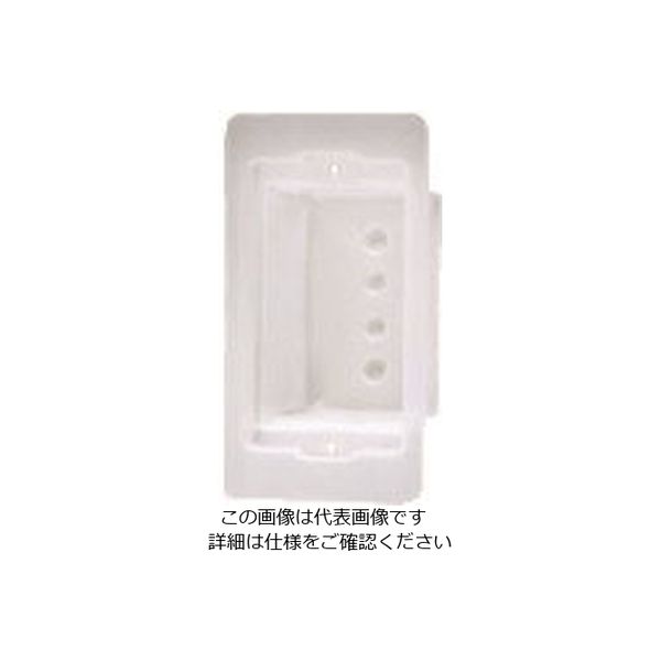 パナソニック Panasonic アドバンスシリーズ埋込防気カバー(1連用 WVA2491 1セット(10個) 158-4761（直送品）