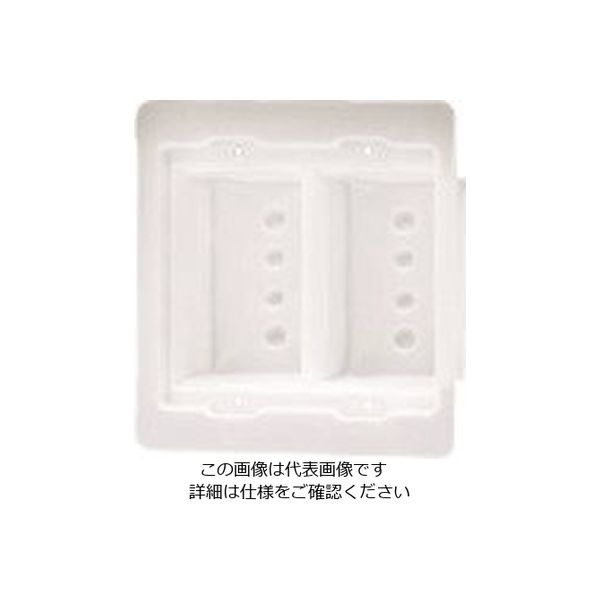 パナソニック Panasonic アドバンスシリーズ埋込防気カバー(2連用 WVA2492 1セット(5個) 158-9535（直送品）