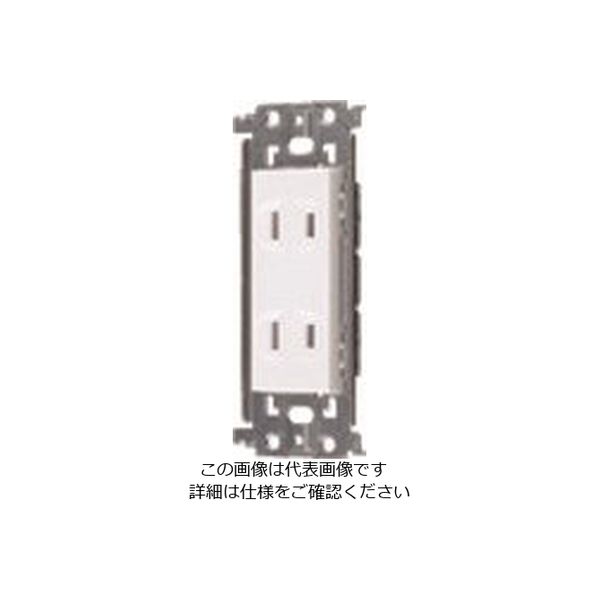 パナソニック Panasonic アドバンス埋込ダブルコンセント WTL1502W 1セット(10個) 158-7907（直送品）