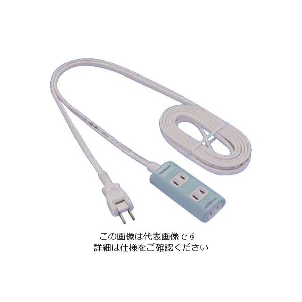 パナソニック Panasonic ザ・タップQ(3コ口)(スナップキャップ WHA2443GP 1個 158-3161（直送品）